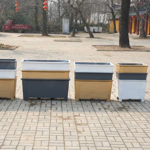 户外花箱家用长方形特大口径水培庭院种菜专用箱树脂加厚耐用长条