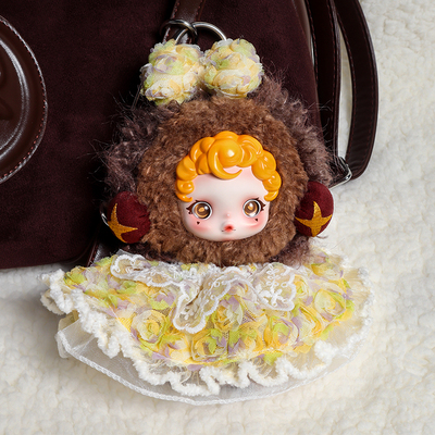 SP不眠剧场娃衣套装裙子适用于泡泡玛特三代偷偷栗子搪胶娃娃服饰