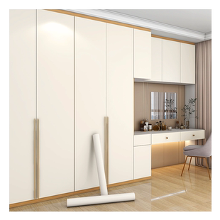 肤感膜衣柜贴纸翻新自粘柜子柜门橱柜桌面家具改色贴膜高级感专用