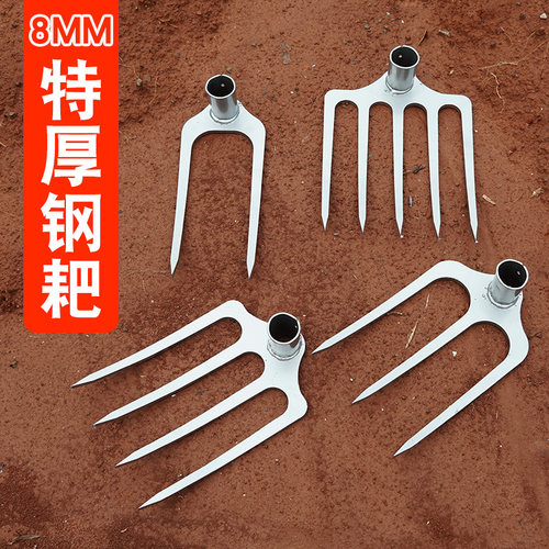 耙子背地背土耙子全钢农用翻地