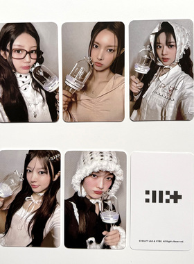 ILLIT礼应援灯周边小卡 lightstick同款小卡 MOKA GLLIT