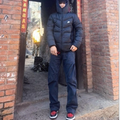 复古水洗做旧褶皱工装 裤 潮牌宽松微喇男女休闲裤 ZLAYCO美式 牛仔裤