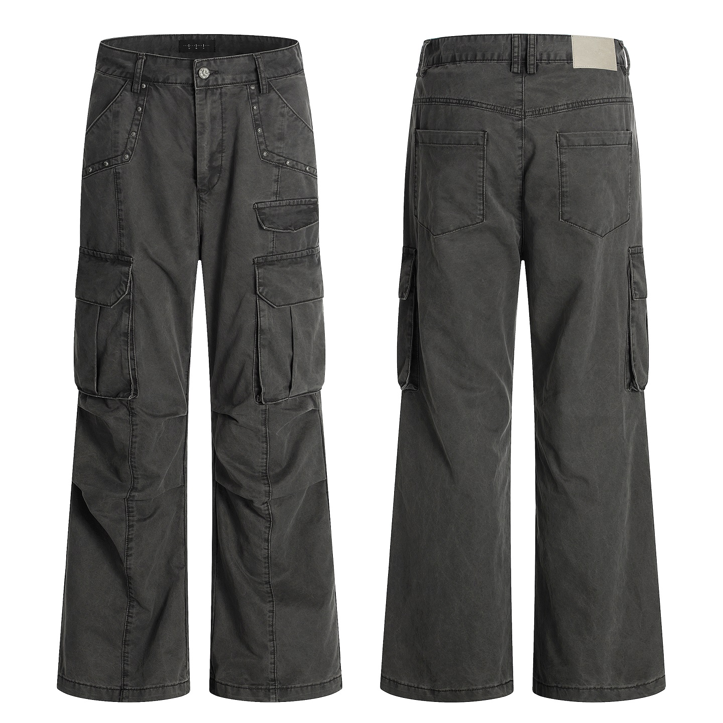 ZLAYCO美式复古街头风牛仔裤