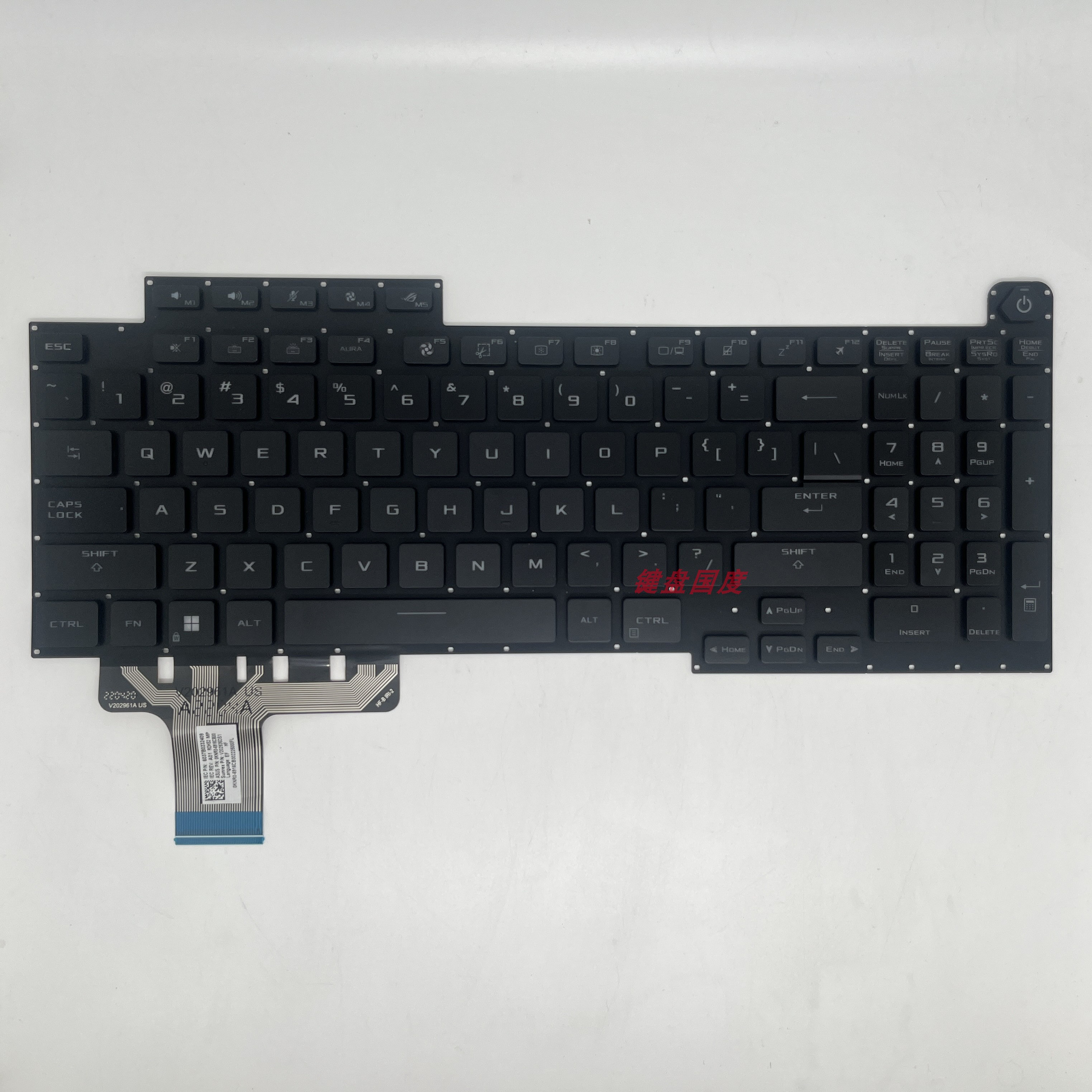 适用华硕 ROG魔霸5R Plus G713Q G713P笔记本键盘 G733 枪神6/5
