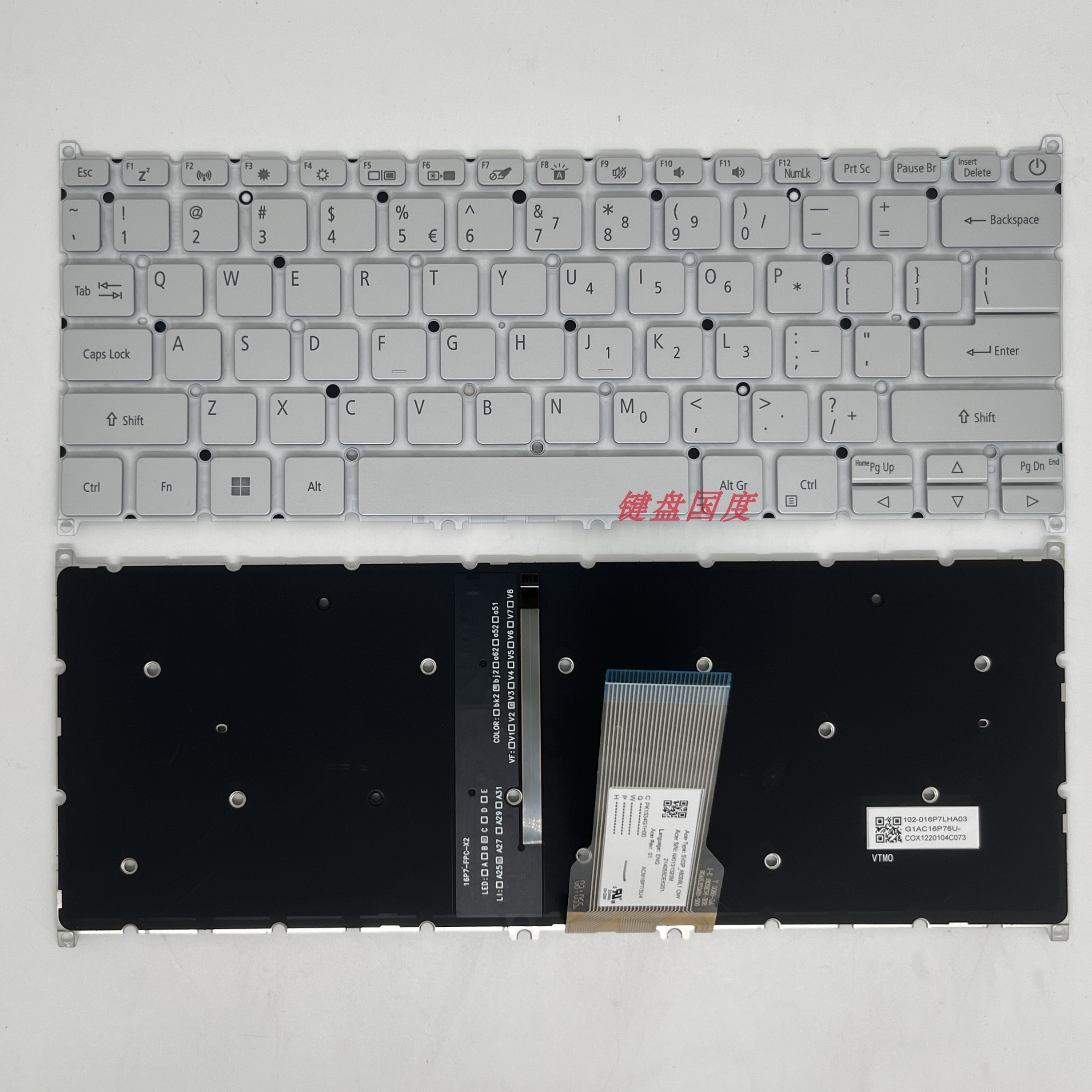 适用宏基 SF314-512 SF314-44/59/71 N21H3 N21C2 SFX14-51G键盘