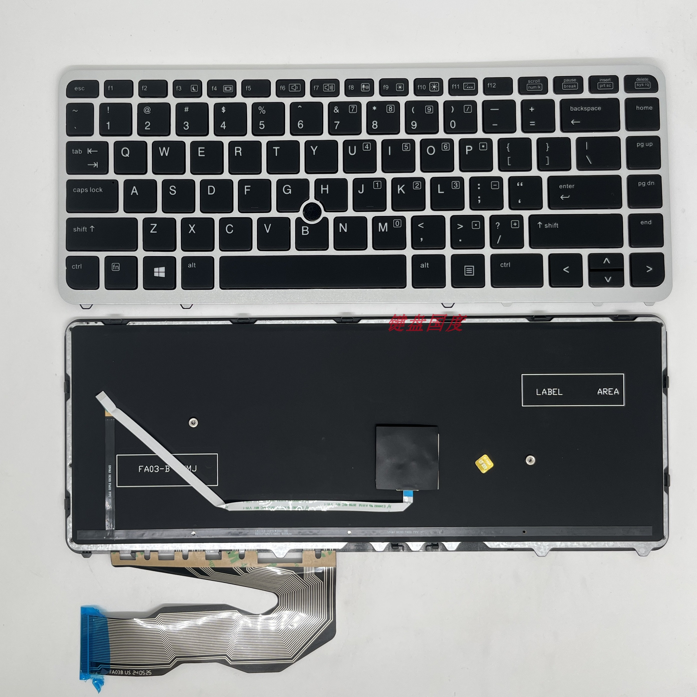 适用HP 840 845 850 G1/G2 740 745 750 G2键盘ZBook14 15U G1/G2