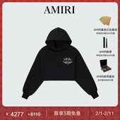 AMIRI 卫衣 棉质连帽印花短款 早秋女装 系列