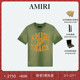 AMIRI T恤 撞色印花短袖 春季 男装
