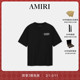 早秋男装 个性 骨头元 AMIRI 素印花短袖 T恤