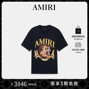 冬季 AMIRI 年中盛典 T恤 個性 印花短袖 男裝