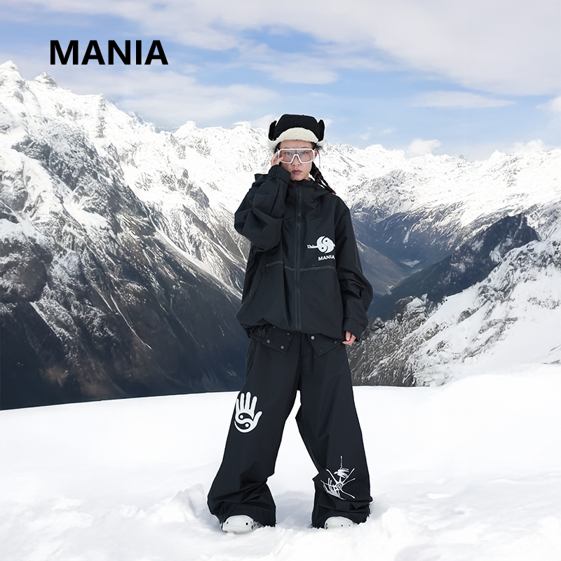 MANIA防水3L防风防寒滑雪套装