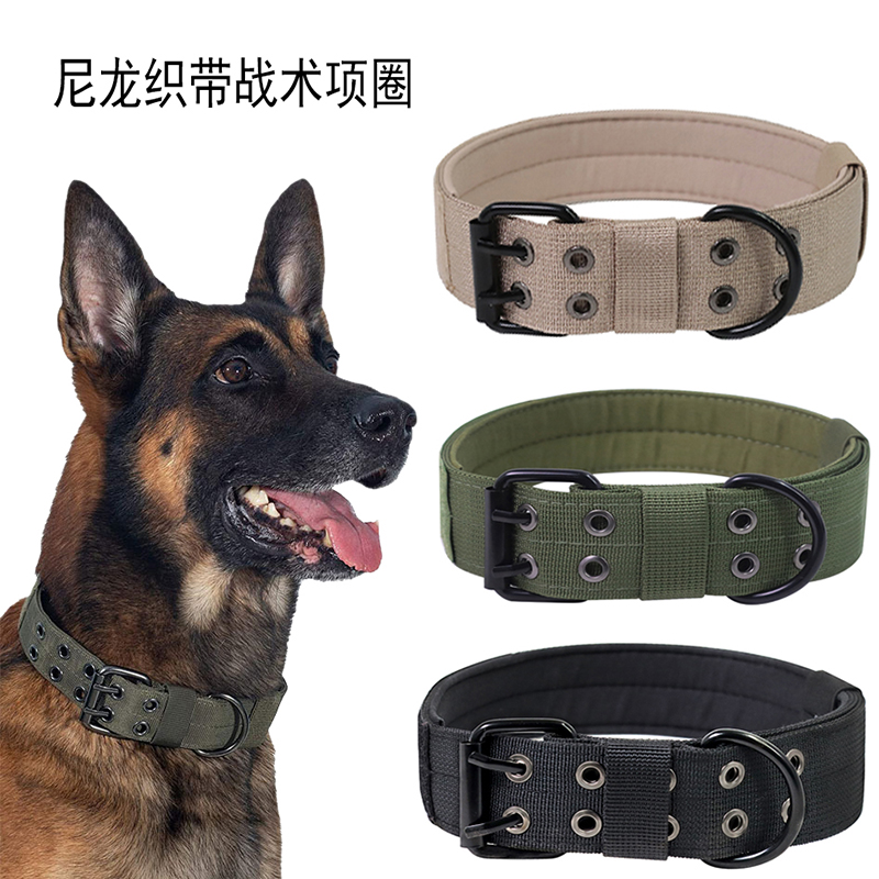 战术脖圈户外牵引宠物军犬其他