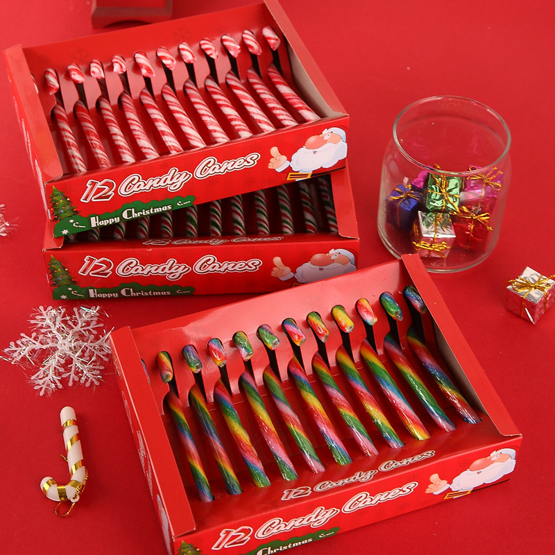 圣诞节拐杖糖果创意杖拐棍糖礼物
