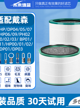 适配戴森Dyson空气净化器滤网DP01/03/HP00/01/02/03/TP02/03滤芯