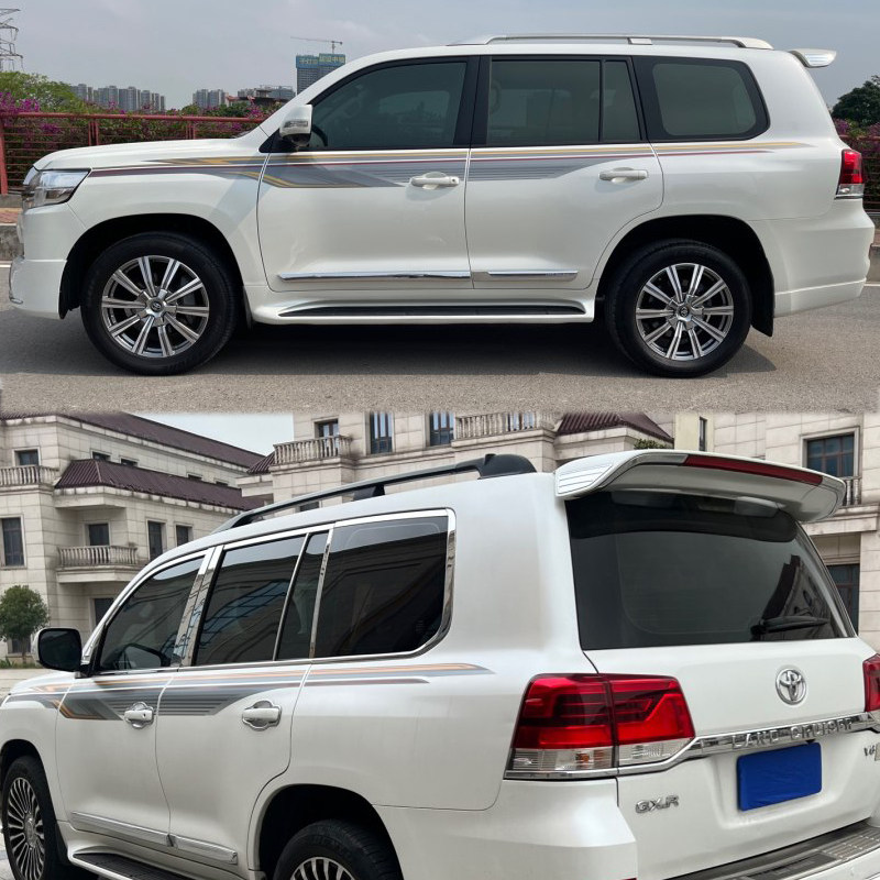 适用于丰田兰德酷路泽车身彩条陆巡汽车彩条改装原厂拉花个性腰线,汽车用品/电子/清洗/改装,汽车贴片/贴纸,淘宝优惠券,粉丝福利购,淘宝优惠卷