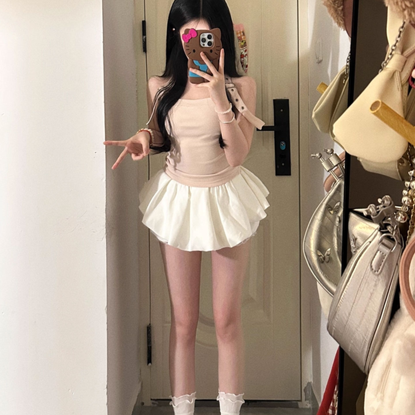 设计感辣妹修身显瘦好搭特色背心