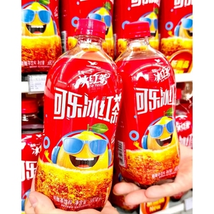可乐冰红茶碳酸饮料冰红茶味可乐夏日解暑解渴清凉饮料680ml*5瓶