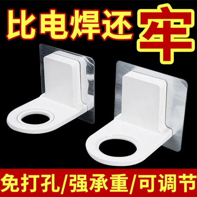 免打孔沐浴露瓶挂架壁挂洗手液洗发水架卫生间置物架无痕粘贴挂钩