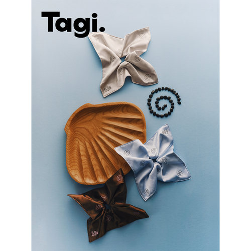 Tagi.方形闪钻多色发圈