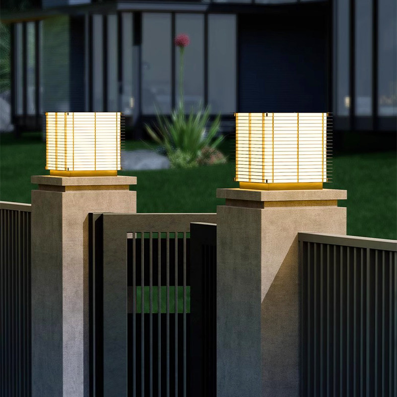 太阳能柱头灯别墅大门柱子灯户外庭院围墙灯室外防水立柱灯草坪灯,家装灯饰光源,柱头灯,淘宝优惠券,粉丝福利购,淘宝优惠卷