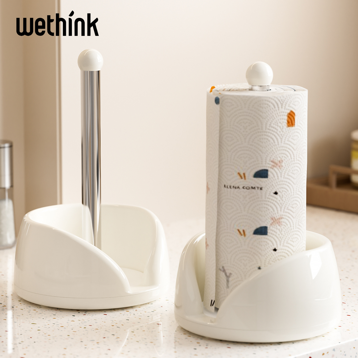 厨房纸巾架懒人抹布挂架