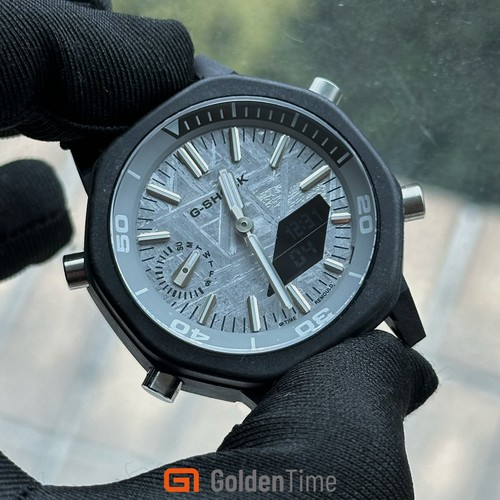 定制改装GA2100陨石碳纤维手表
