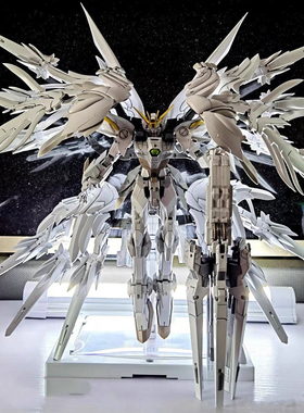 大班模型国产白雪姬飞翼MB强袭自由MG红异端独角兽拼装玩具手办