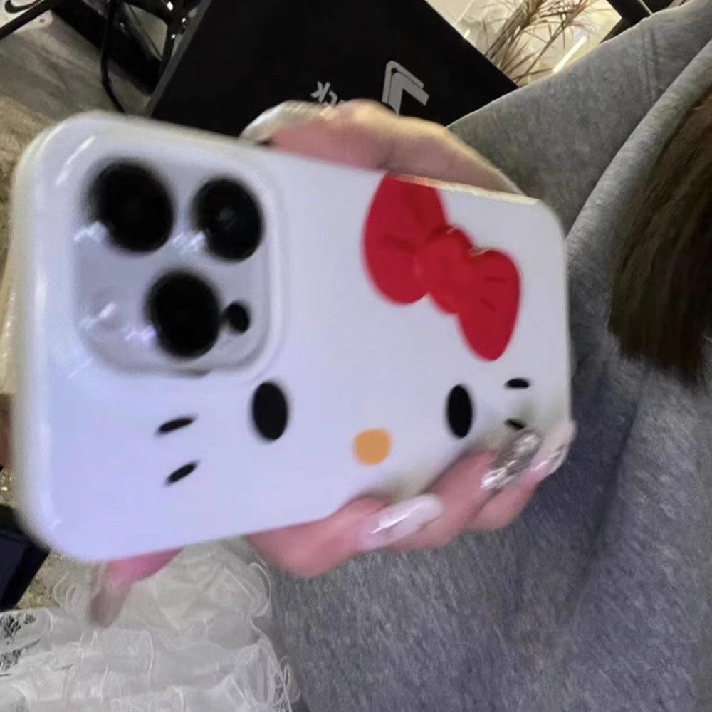 可爱ins风凯蒂猫17手机壳iPhone16苹果13软壳12女15promax适用xr防摔7/8plus硅胶保护套14pro卡通16promax