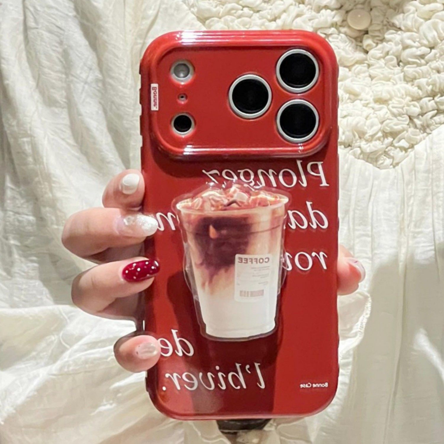 ins小众复古棕色咖啡支架17适用17pro苹果17ProMax手机壳iPhone16全包14新款16Promax保护套13个性15男女11软,3C数码配件,手机保护套/壳,淘宝优惠券,粉丝福利购,淘宝优惠卷