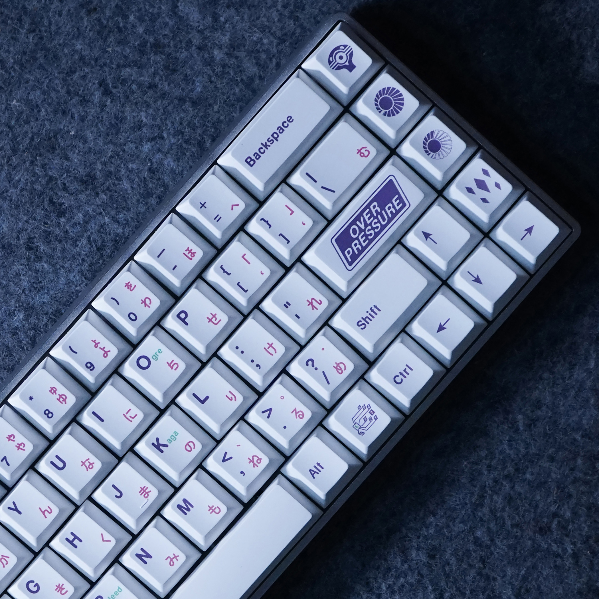 日当午原厂高度PBT热升华机械键盘主题键帽客制化优化款小全套