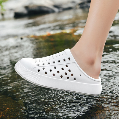 outdoor sandals slippers slides shoes footwear情侣天沙滩洞洞