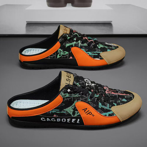 outdoor sandals slippers slides shoes footwear包头半托鞋男