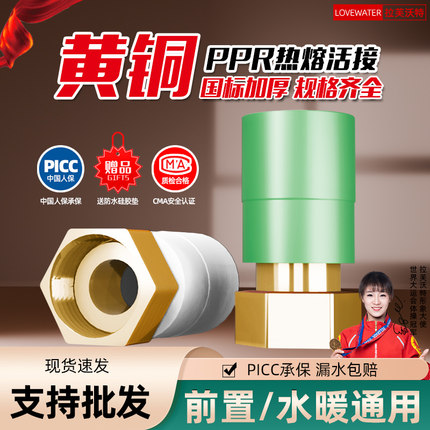 ppr活接头前置过滤器1寸变25加厚管件热水器直接弯头热熔水管配件