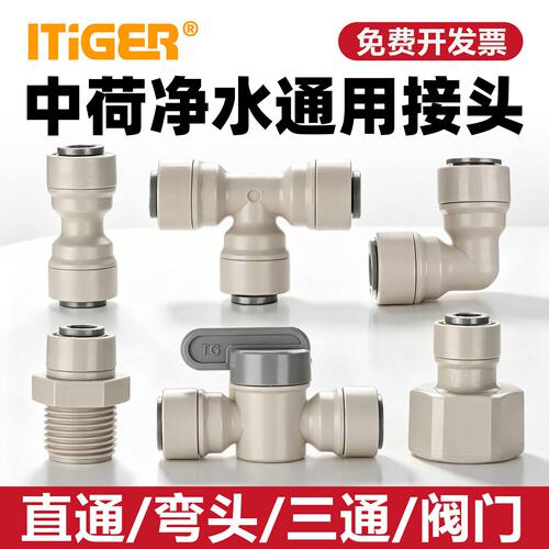 中荷净水器接头快接管配件