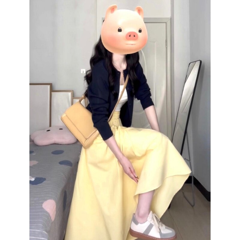 入秋季女装新款韩系穿搭一整套清纯气质搭配小众不撞款时尚套装裙