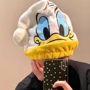 可爱干发帽超强吸水速干卡通头发毛巾成人珊瑚加厚洗头头巾浴帽