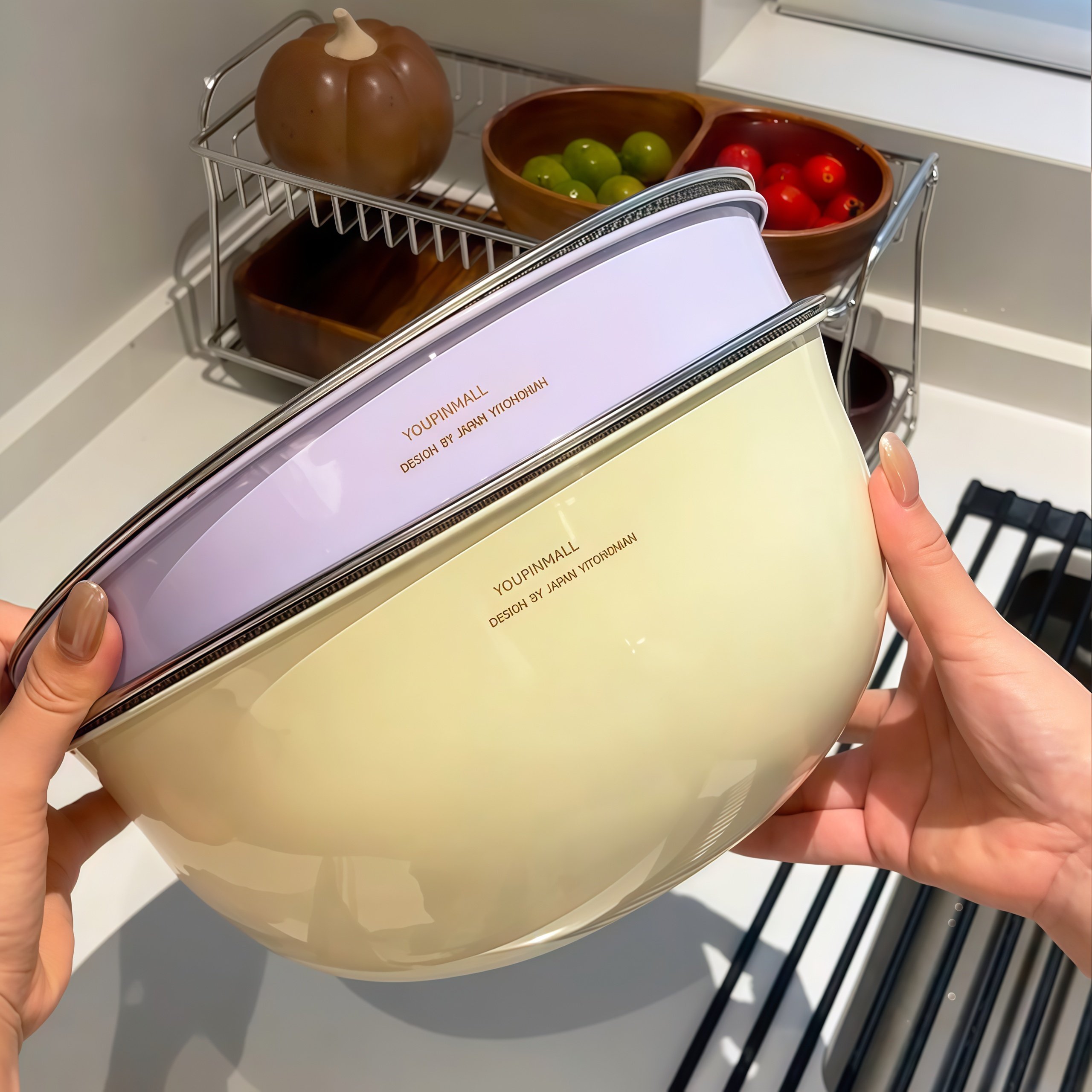 新款不锈钢洗菜盆沥水篮洗水果洗米筛淘米盆家用滤水篮过滤网筛,餐饮具,盆,淘宝优惠券,粉丝福利购,淘宝优惠卷