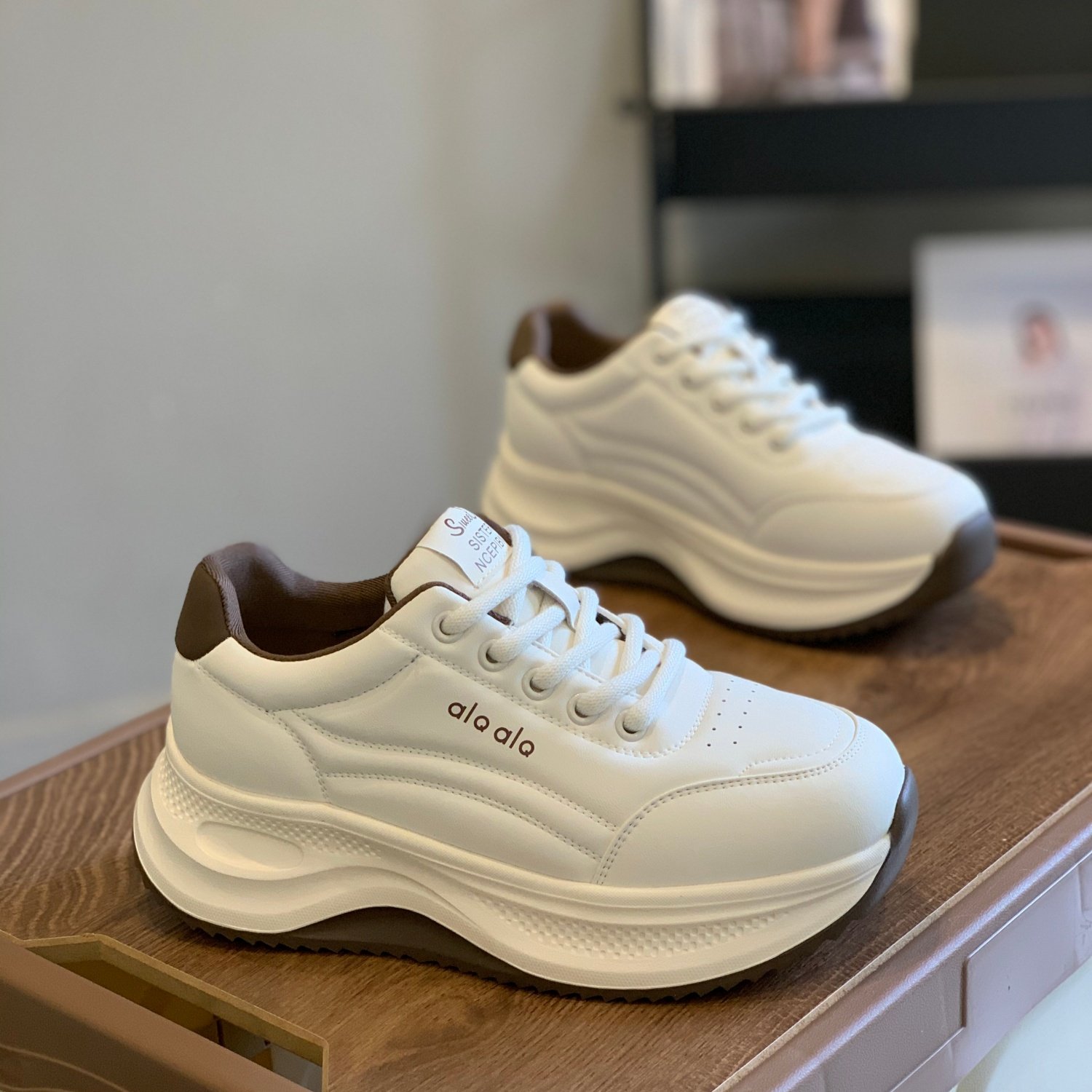 老爹鞋女2025新款百搭舒适轻便厚底显腿长简约爆款休闲时尚运动鞋,女鞋,老爹鞋,淘宝优惠券,粉丝福利购,淘宝优惠卷