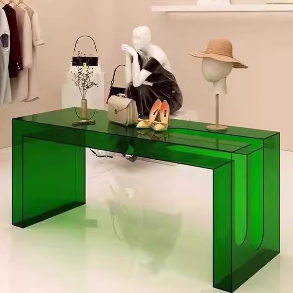 服装店中岛台流水台亚克力展示台