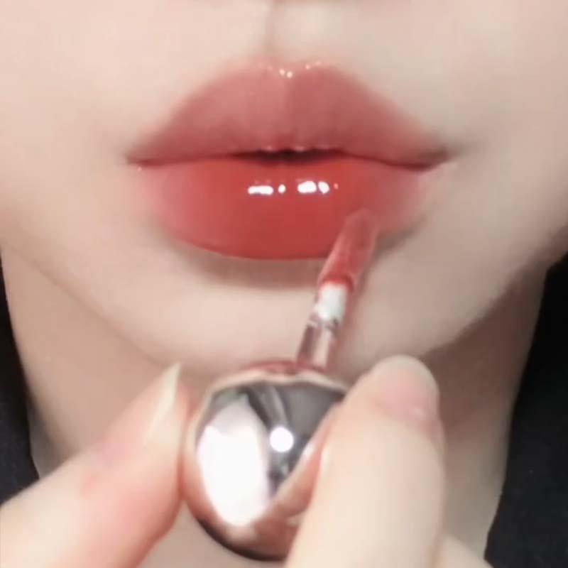 碎冰冰红茶！成膜唇蜜唇部精华蜜小灯泡唇釉不易沾杯滋润女口红