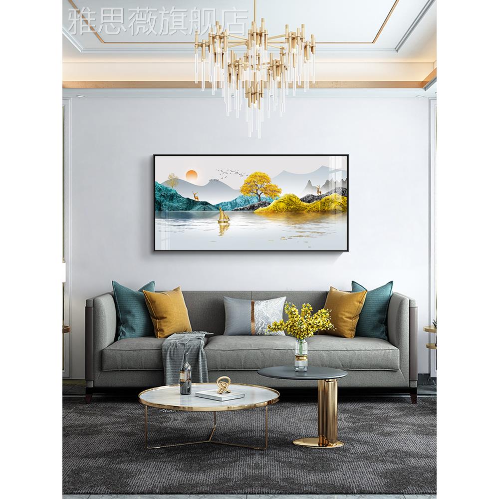 网红轻奢电箱寸装画大尺配电表箱客厅电闸饰盒总开挂关遮挡画免打