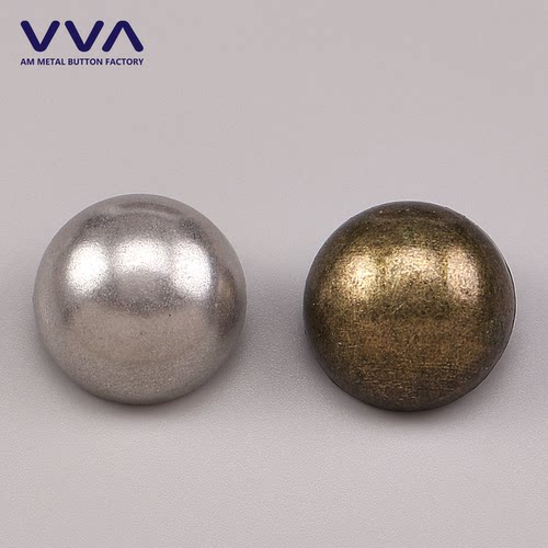 VVA金属蘑菇纽扣复古百搭