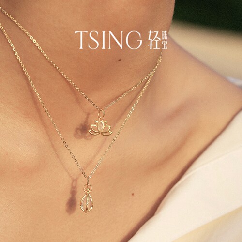 TSING能力觉醒黄金足金吊坠