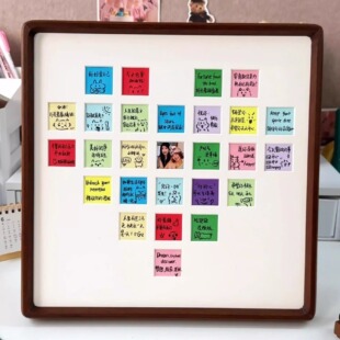 100个优点爱心相框七夕礼物diy手工摆件生日纪念礼物送男女朋友