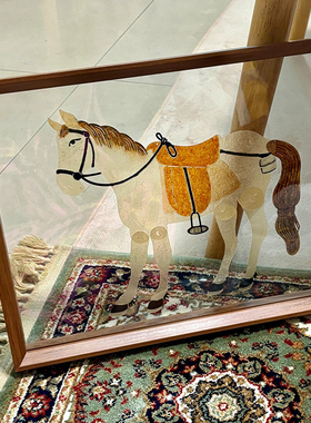 非遗文化手工diy皮影装饰画摆件