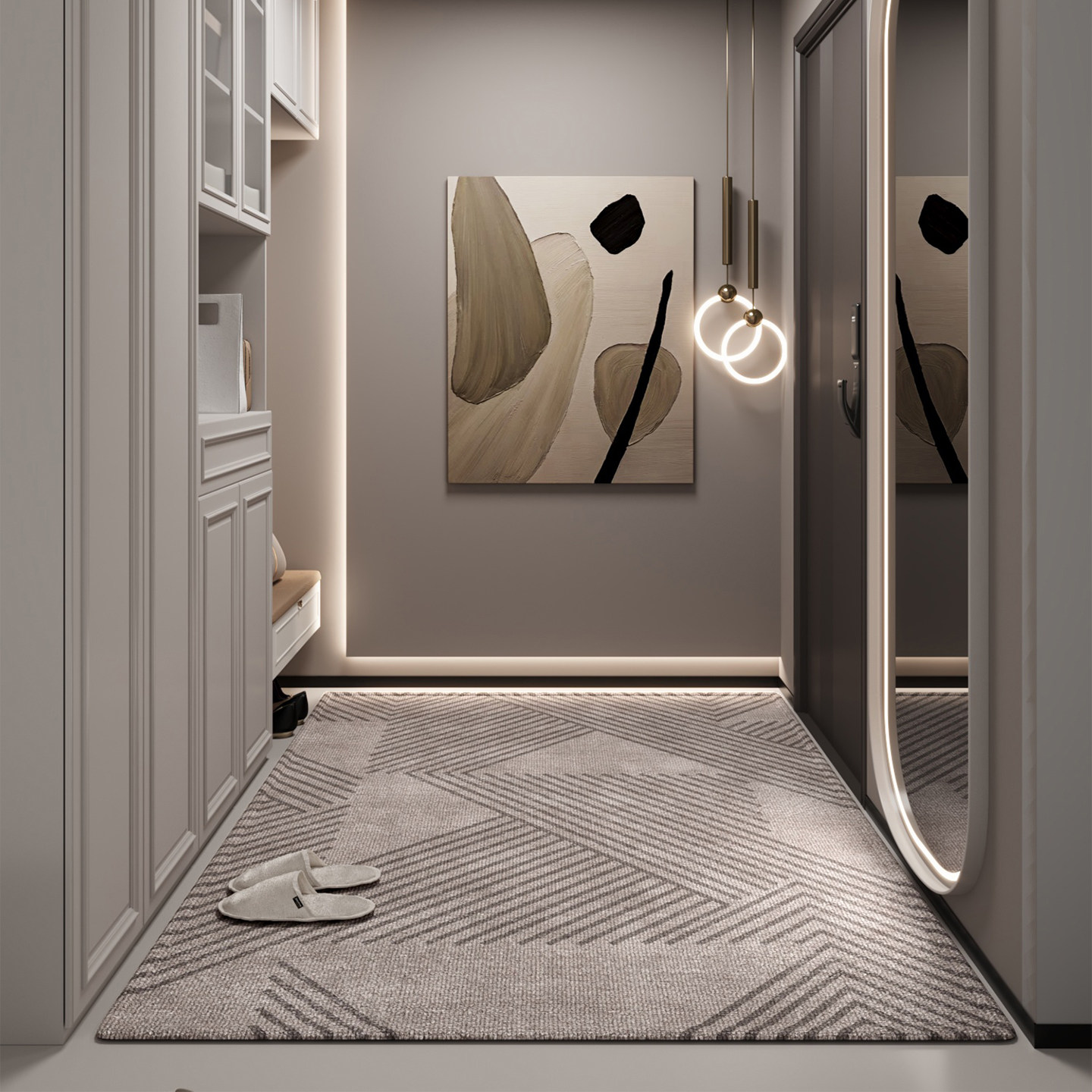 耐磨耐脏室内入户门地垫防滑除尘玄关大门口进门脚垫子可定制地毯,居家布艺,入户地垫,淘宝优惠券,粉丝福利购,淘宝优惠卷