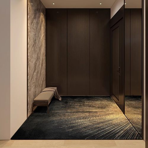 地垫轻奢高级感入户门垫大门口进门脚垫可裁剪玄关免洗门外门地毯