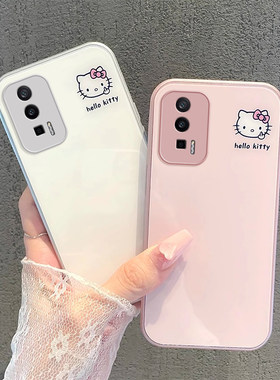 红米K60钢化玻璃简约手机壳防摔