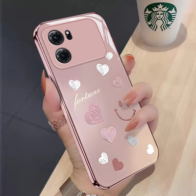 OPPOK10钢护玻璃简约手机壳防摔