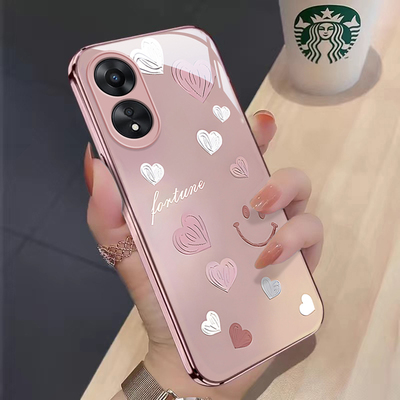 OPPOA58钢护玻璃简约手机壳防摔